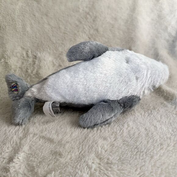 Ganz Webkinz Grey Bottlenose Dolphin No Code HM220 Stuffed Animal - Picture 3 of 5
